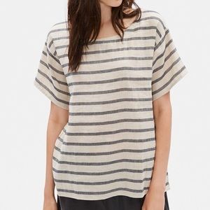 Eileen Fisher Linen Organic Cotton Top